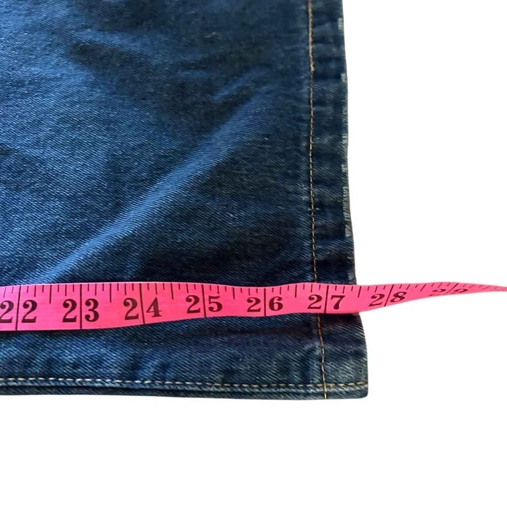 High Rise Wide Leg Distressed Jeans - Picture 8 of 10